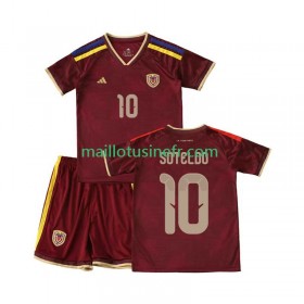 Maillot de Foot Venezuela Yeferson Soteldo 10 Domicile 2026 - Enfant
